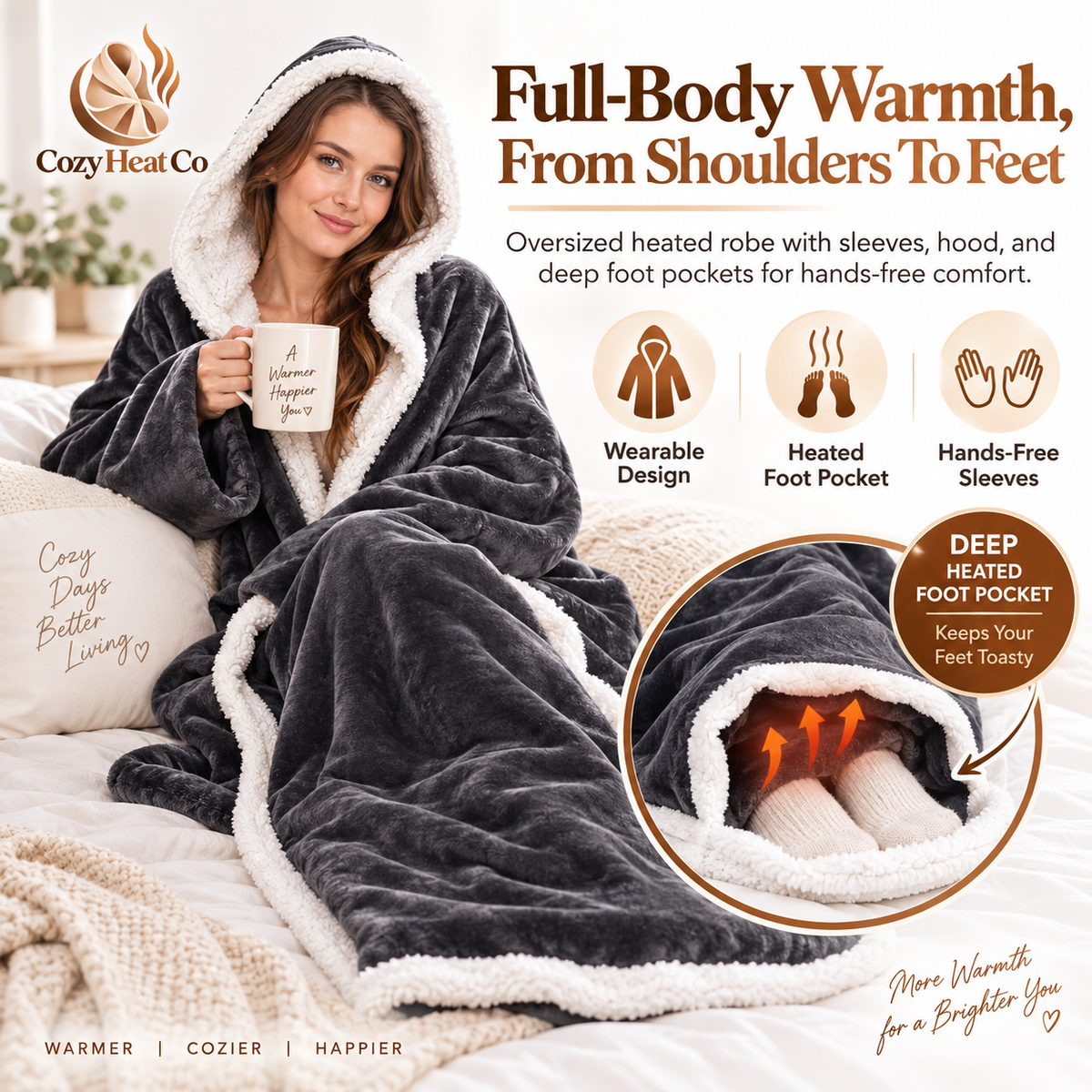 Cozy Heat™ Heated Robe